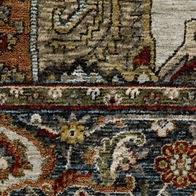 Oriental Weavers Sphinx Aberdeen 1144W Ivory/Blue Rugs - room scene 2