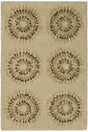 Safavieh Soho 2'-0" x 3'-0" Rug in Beige / Gold