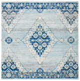 Safavieh Madison 6'-7" x 6'-7" Rug in Grey / Cream