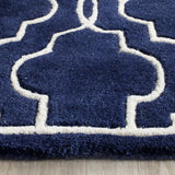 Safavieh Chatham 2'-3" x 7'-0" Rug in Dark Blue / Ivory