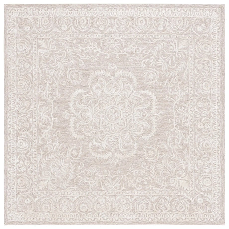 Safavieh Precious 6'-0" x 6'-0" Rug in Beige / Ivory