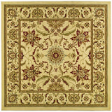 Safavieh Lyndhurst 6'-0" x 6'-0" Rug in Ivory / Ivory