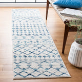 Safavieh Mercer 2'-0" x 8'-0" Rug in Ivory / Turquoise