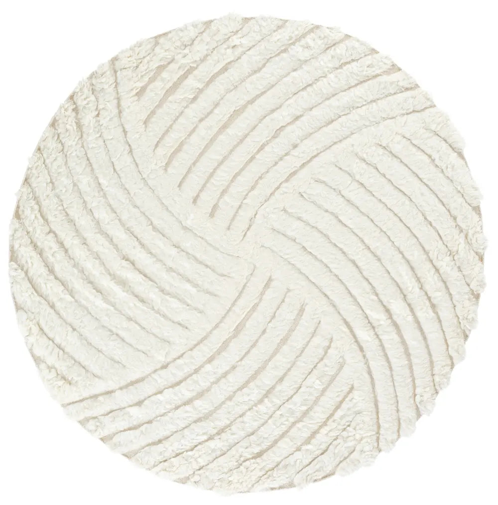 Safavieh Casablanca 7'-0" x 7'-0" Rug in Ivory