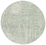 Safavieh Metro 6'-0" x 6'-0" Rug in Green / Ivory