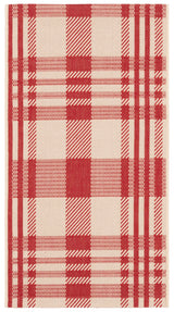 Safavieh Courtyard 2'-0" x 3'-7" Rug in Red / Bone