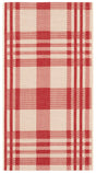 Safavieh Courtyard 2'-0" x 3'-7" Rug in Red / Bone