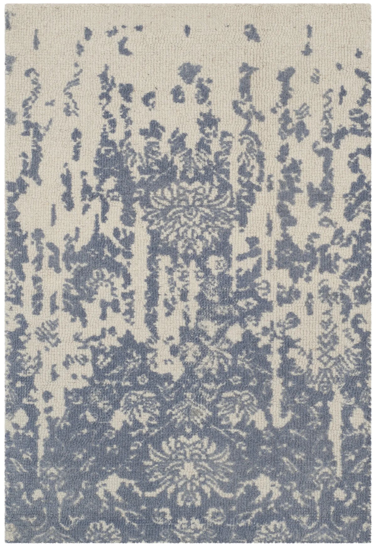 Safavieh Restoration Vintage 2'-0" x 3'-0" Rug in Ivory / Blue