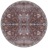 Safavieh Tucson 6'-0" x 6'-0" Rug in Red / Beige