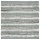 Safavieh Montauk 6'-0" x 6'-0" Rug in Grey / Multi