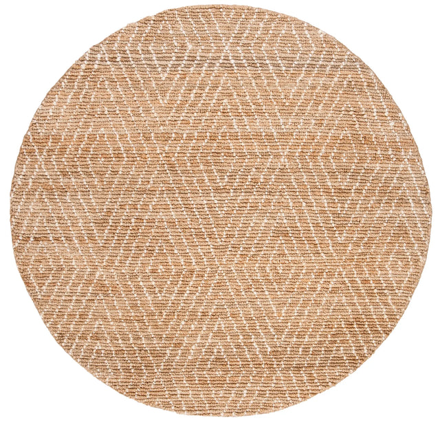 Safavieh Bohemian 6'-0" x 6'-0" Rug in Natural / Ivory