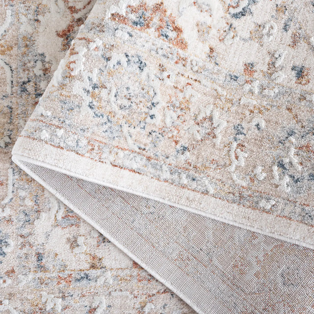 Safavieh Scarlett 400 4'-0" x 6'-0" Rug in Ivory / Beige Rust