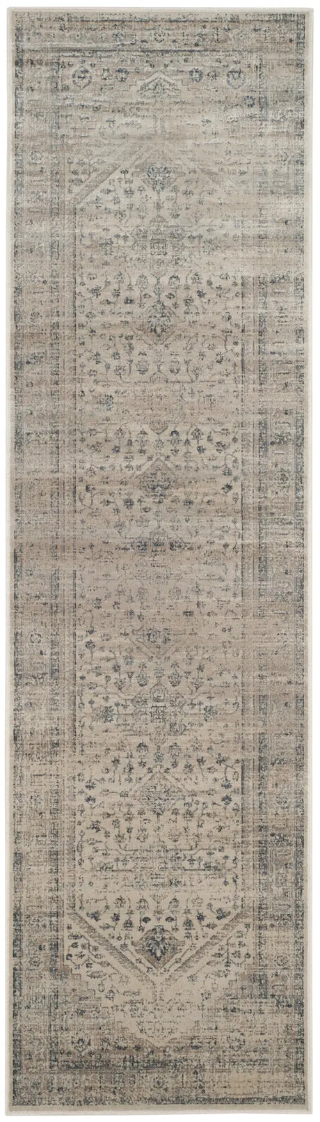 Safavieh Vintage 2'-2" x 8'-0" Rug in Stone / Blue
