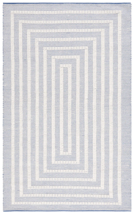 Safavieh Natura 4'-0" x 6'-0" Rug in Blue / Ivory