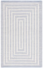 Safavieh Natura 4'-0" x 6'-0" Rug in Blue / Ivory