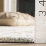 Safavieh Ebony 4'-0" x 6'-0" Rug in Blue / Ivory