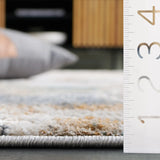 Safavieh Alenia 100 4'-0" x 6'-0" Rug in Grey / Beige