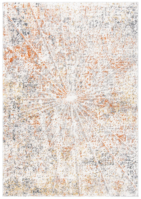 Safavieh Aston 4'-0" x 6'-0" Rug in Ivory / Grey