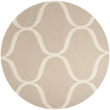 Safavieh Cambridge 6'-0" x 6'-0" Rug in Light Beige / Ivory
