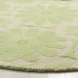 Safavieh Safavieh Kids 6'-0" x 6'-0" Rug in Beige / Green