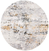 Safavieh Amalfi 6'-7" x 6'-7" Rug in Creme / Gold