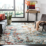 Safavieh Madison 10'-0" x 14'-0" Rug in Grey / Blue