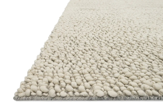 Loloi Quarry Qu-01 Ivory Rugs - rug corner
