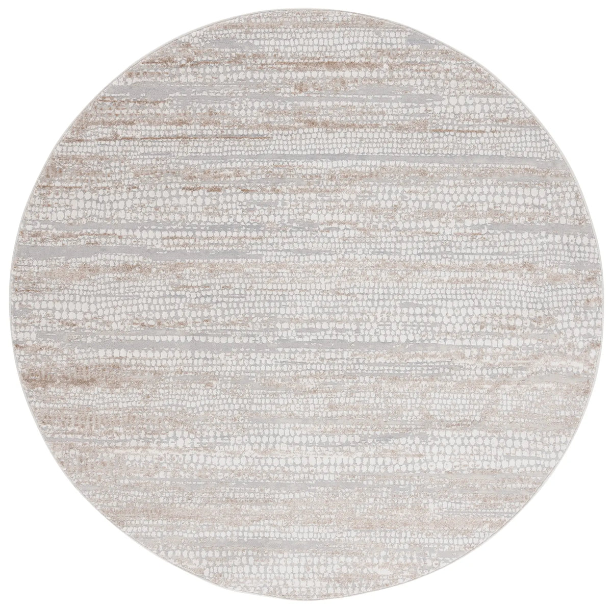 Safavieh Hanna 6'-7" x 6'-7" Rug in Grey Ivory / Beige