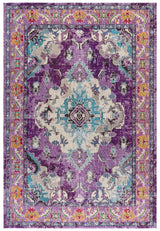 Safavieh Monaco 10'-0" x 14'-0" Rug in Violet / Light Blue