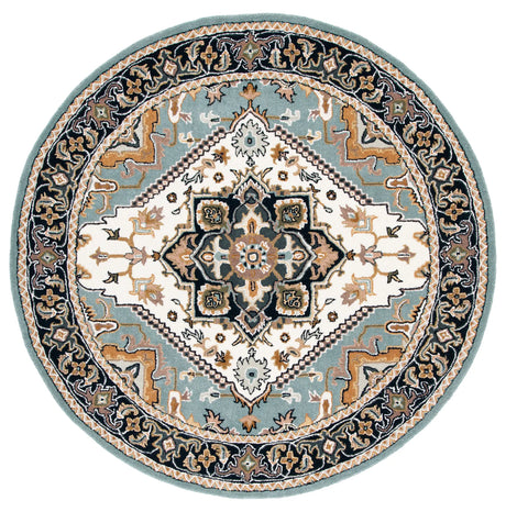 Safavieh Heritage 6'-0" x 6'-0" Rug in Grey / Green