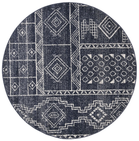 Safavieh Adirondack 6'-0" x 6'-0" Rug in Navy / Silver