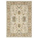 Oriental Weavers Lucca 2063Y Ivory/ Multi Rug - main flat