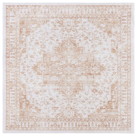 Safavieh Arizona 6'-0" x 6'-0" Rug in Beige / Gold