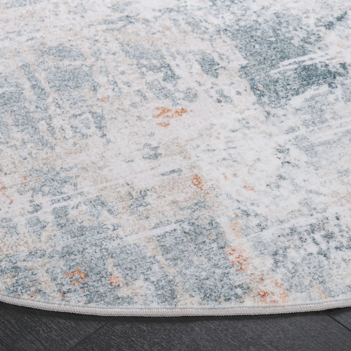 Safavieh Santa Monica 6'-0" x 6'-0" Rug in Ivory / Green