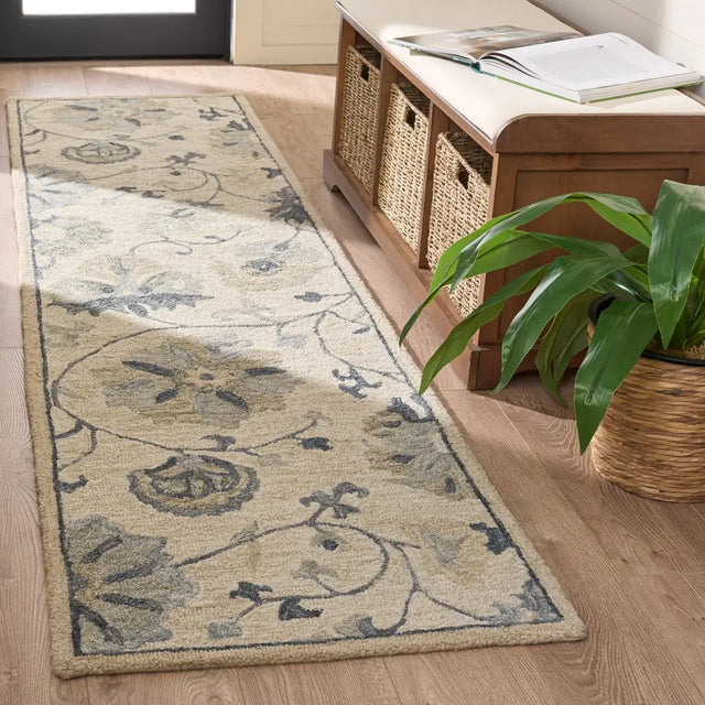 Safavieh Metro 2'-3" x 9'-0" Rug in Beige / Grey