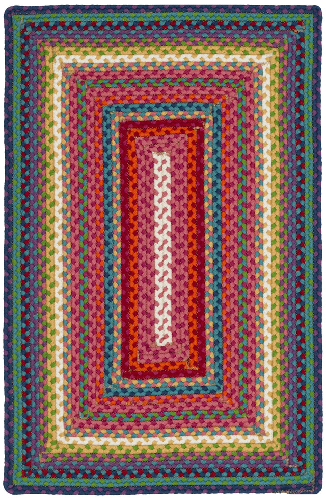 Safavieh Braided 2'-0" x 3'-0" Rug in Multi