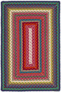 Safavieh Braided 2'-0" x 3'-0" Rug in Multi