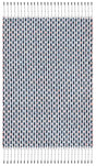 Safavieh Montauk 2'-0" x 3'-0" Rug in Blue / Black