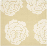 Safavieh Cambridge 6'-0" x 6'-0" Rug in Light Gold / Ivory