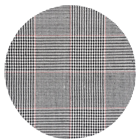 Safavieh Marbella 6'-0" x 6'-0" Rug in Black / Ivory