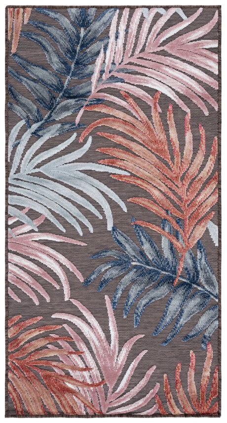 Safavieh Cabana 2'-7" x 5'-0" Rug in Brown / Blue