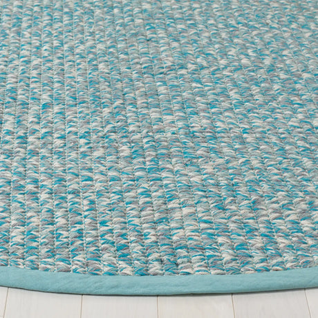 Safavieh Montauk 6'-0" x 6'-0" Rug in Turquoise / Multi