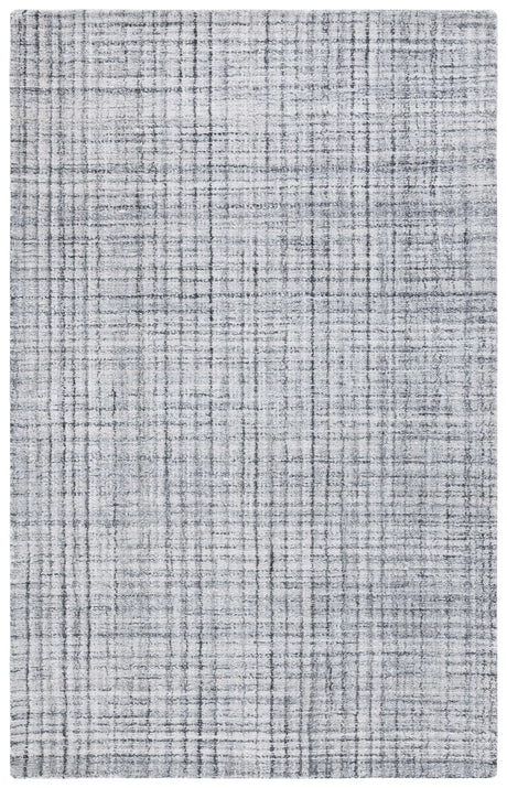 Safavieh Abstract 4'-0" x 6'-0" Rug in Grey / Ivory