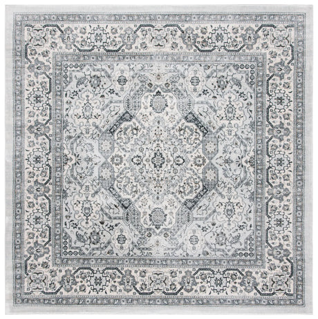 Safavieh Isabella 6'-7" x 6'-7" Rug in Light Grey / Cream