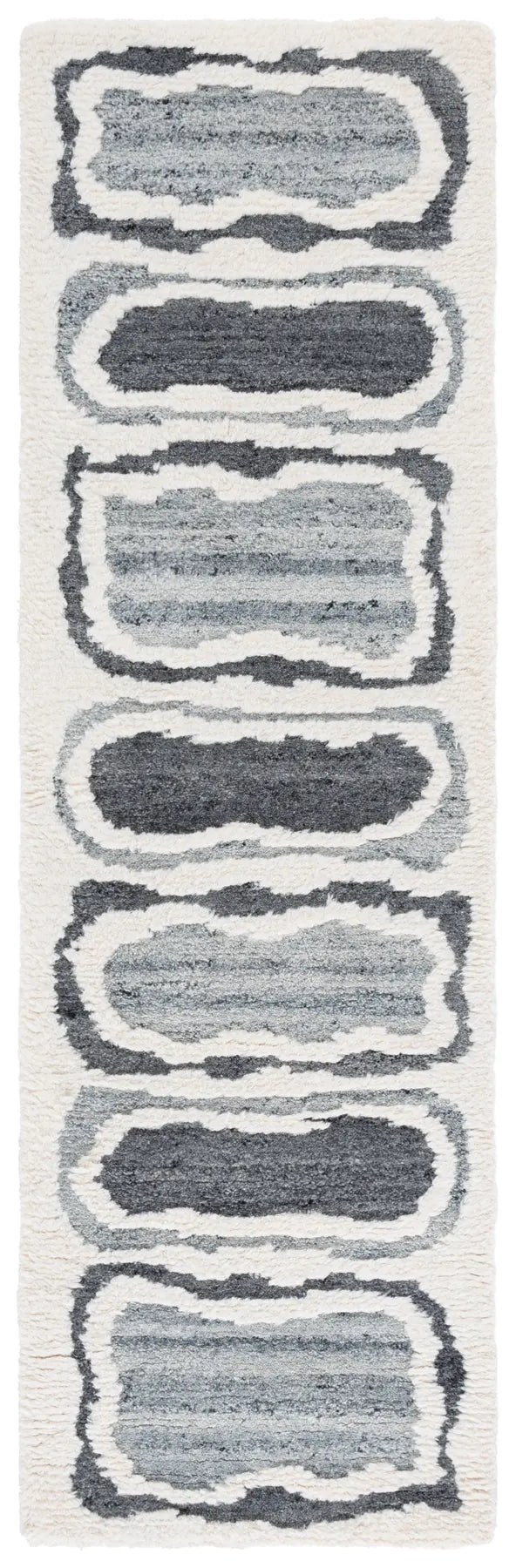 Safavieh Casablanca 2'-3" x 8'-0" Rug in Grey / Ivory