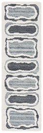 Safavieh Casablanca 2'-3" x 8'-0" Rug in Grey / Ivory