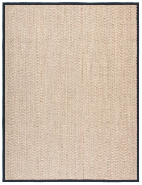 Safavieh Natural Fiber 10'-0" x 14'-0" Rug in Natural / Black