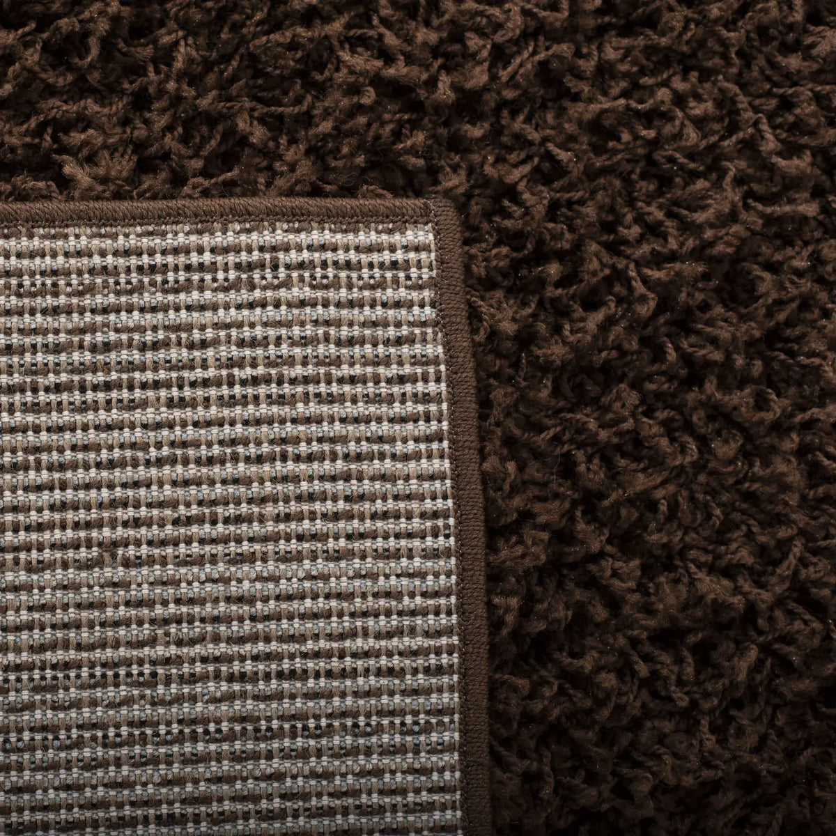 Safavieh Sga-Athens Shag 4'-0" x 6'-0" Rug in Brown