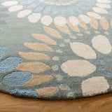 Safavieh Jardin 6'-0" x 6'-0" Rug in Grey / Blue