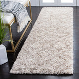 Safavieh Hudson Shag 2'-3" x 8'-0" Rug in Multi Ivory / Beige